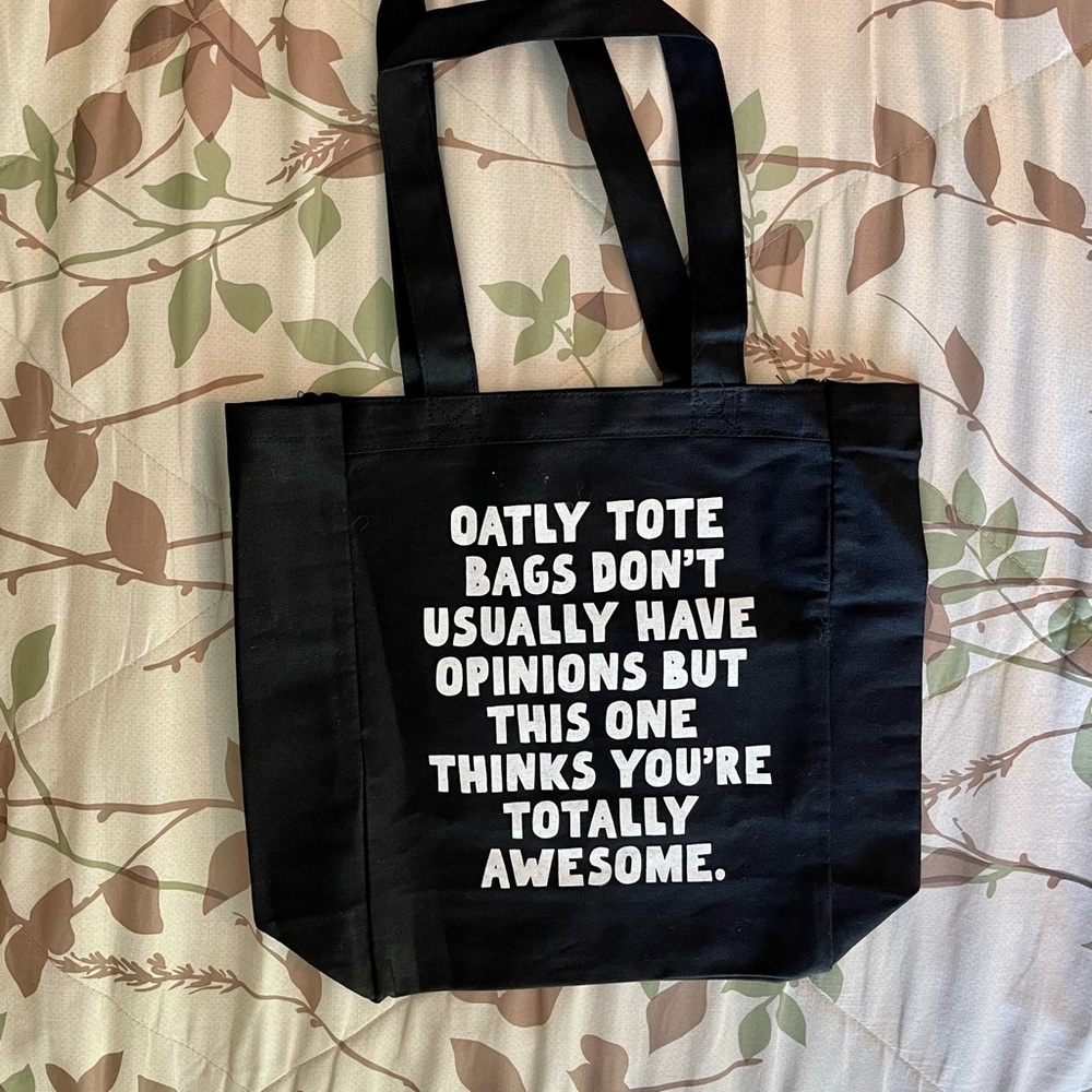 Oatly Canvass Tote Bag